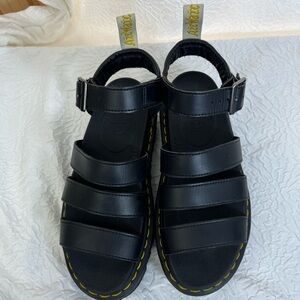 Dr. Martens Black Sandals